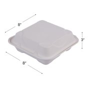 Eco-Products Vanguard Clamshell Box 200/Carton (EP-HC83NFA)