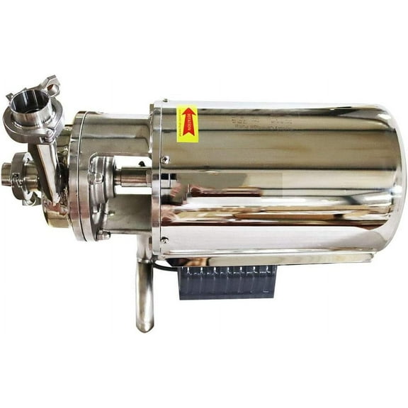 EQCOTWEA Centrifugal Pump Sanitary  Beverage Pump for Food Milk Liquid 304 Stainless Steel 3T/H