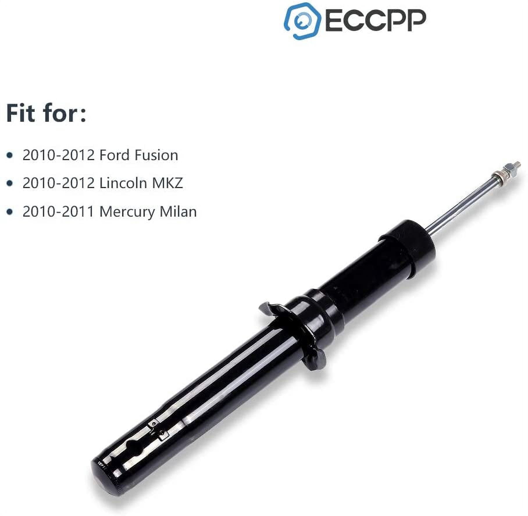 Shocks Struts,ECCPP Front Rear Shock Strut Absorbers Kits Compatible with 2010 2011 2012 for Ford Fusion for Lincoln MKZ,2010 2011 for Mercury Milan 344363 5784 340038 340039 72596