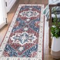 thumbnail image 1 of Rugking Runner Rug 2x6 Bohemian Hallway Rug Kitchen Washable Rug Floral Non Slip With Rubber Backing Thin Vintage Carpet for Bedroom Laundry Room Living Room, 1 of 6