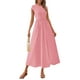 thumbnail image 1 of Vestido PRETTYGARDEN para mujer, casual, verano 2025, maxi rosa, 1 of 9