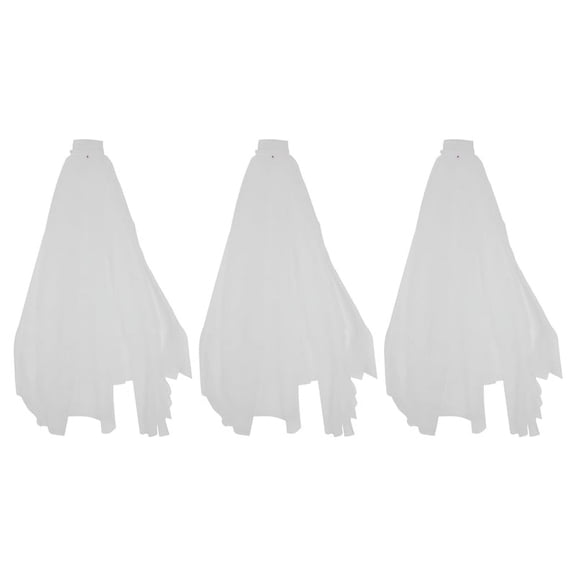 3X Simple Short Tulle Wedding Veils White Bridal Veil for Bride for Wedding Accessories
