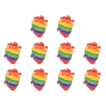 thumbnail image 1 of Mini Broche Dibujos Animados Metal Arcoíris Pines Versátiles para Ropa Mochila (F), 1 of 3
