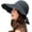 Black, variant on CoCopeaunts Visor Hat for Women Women Wide Brim Sun Hat Summer Hat UV Protection Adjustable Foldable Beach Hat 2023