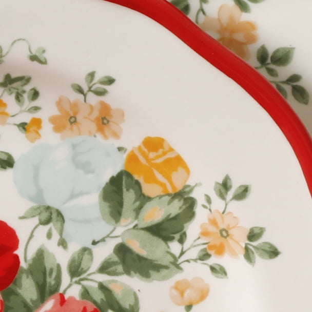 The Pioneer Woman Vintage Floral 12-Piece Dinnerware Set The Pioneer Woman Vintage Floral 12-Piece Dinnerware Set
