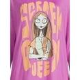 thumbnail image 4 of Disney's Women's and Women's Plus Nightmare Before Christmas Sleepshirt with Socks, 4 of 5