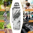 thumbnail image 7 of Qxltty Black Dragon Water Bottle 32 oz with Straw BPA Free Reusable Fitness Sport Bottle Perfect for Travel School Outdoors and Gym, 7 of 7