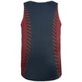 thumbnail image 2 of Baseball League Navy Blue and Scarlet All Over Mens Tank Top Multi MD, 2 of 2