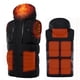 thumbnail image 2 of Chaleco calefactable Chaleco calefactor eléctrico USB Chaqueta calefactora lavable para acampar al aire libre senderismo, 2 of 10