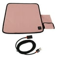 thumbnail image 2 of Adjustable USB HeatedCushion, Portable Stadium Cushion with Adjustable Temperature for Camping Fishing, 2 of 7