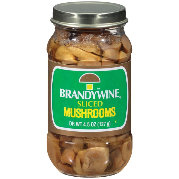 Brandywine Sliced Mushrooms 4.5 Oz Jar