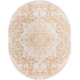 thumbnail image 6 of Jill Zarin Outdoor Collection Area Rug - Dubai (7' 10" x 10' Oval Beige/Brown), 6 of 6