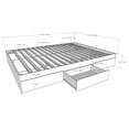 thumbnail image 4 of Nexera 2-Piece Bedset With Bed Frame And Headboard, Grey, Queen, 4 of 5