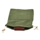 thumbnail image 2 of Bolsa de lona de cuero para recolección de frutas, cinturón para acampar, color verde militar, 2 of 14