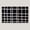 Black Lines, variant on Mid-Century Plaid Microfiber Bath Mat, Quick Dry Super Absorbent Bathroom Door Mat, Non Slip Retro Checkered Floor Rug for Toilet Shower Entrance Home Decor