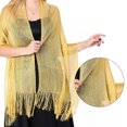 thumbnail image 4 of relayinert Yellow Women S Shawl For Parties Large Size Wind And Sun Shading Protection Can Be DIY Freely, 4 of 6