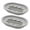 Gray, variant on LYCAQL 2 Pcs Draining Soap Dish Bar Soap Holder for Tub Waterfall Soap Tray Soap Saver Soap Dishes for Bathroom Shower
