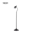thumbnail image 3 of ZheElen 1/6 Action Figure Floor Lamp Doll Ornament Decorating Accessory Miniature DIY 1:6 Scale  Scene Decor Standing Light Prop Black, 3 of 8