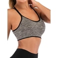 thumbnail image 7 of YouLoveIt Women's Sports Bras Stretch Padded Bras Wireless Seamless Sports Bra Women's Sports Bra Workout Bra Yoga Fitness Running Sportswear top, 7 of 7