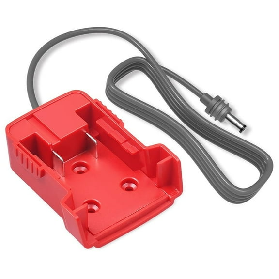 3.2ft Starlink Mini Power Cord & Adapter for Milwaukee Battery, 18AWG DC Charging Cable