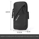 thumbnail image 5 of Bolsa de brazo para teléfono móvil para correr Bolsa de brazo para teléfono móvil al aire libre Cinturón de brazo universal unisex Funda de brazo para teléfono móvil deportivo Bolsa de muñeca, 5 of 5