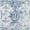 Blue, variant on Unique Loom Comfort Mat Collection - Sofia (2' x 3' Rectangle Gray/Ivory)