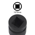 thumbnail image 4 of Unique Bargains 7/16' Impact Hex Bit Socket, 1/2' Square Drive 78mm Length CR-MO SAE Sizes, 4 of 5