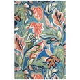 thumbnail image 5 of Liora Manne Capri On Holiday Rug Aqua Indoor Outdoor Abstract Floral Design 5x8, 5 of 5