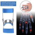 thumbnail image 3 of Finger Extension Splint Trainer To Correct Fracture Fixation Splint Function,Blue Beauty Equipment M, 3 of 9