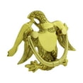 thumbnail image 5 of Brass Eagle Door Knocker 5.25" W x 7" H Solid Brass Lacquered Finish Antique Decorative Liberty Eagle Front Door or Gate Metal Knockers Handle w/Screws Renovators Supply, 5 of 12