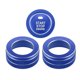 thumbnail image 1 of 4 Unidad AC Clima Control Perilla Anillos Compatible para Toyota RAV4, Azul, 1 of 1