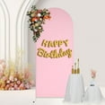 thumbnail image 3 of 1.8m Arch Stand & Background Decoration Cover Stand Wedding Arch Frame Set Pink, 3 of 24