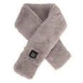 thumbnail image 1 of Bufanda con calefacción eléctrica USB Calentador de cuello Almohadilla para el cuello Calor de tres niveles Calor de invierno Gris SM SunniMix Bufanda con calefacción eléctrica, 1 of 6
