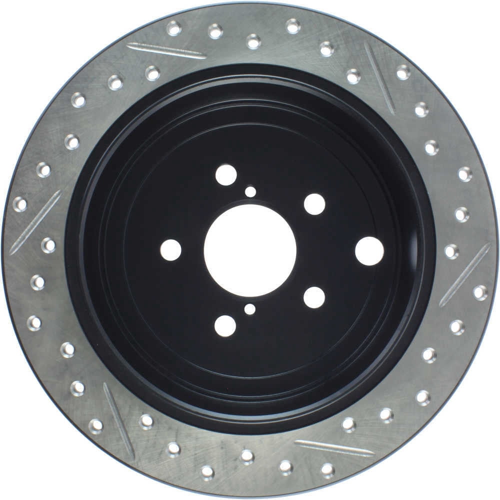 StopTech 127.47029R StopTech Sport Rotors; Drilled And Slotted; Rear Right;