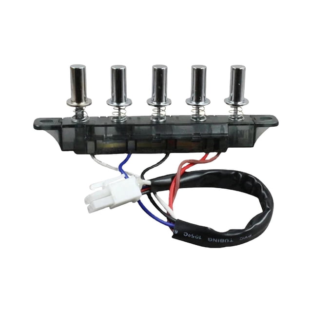 Interruptor pulsador para campana extractora de cocina, teclado, interruptores para campana extractora para piezas 5 pulsador