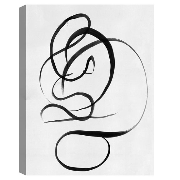 Scribbles I by Studio Arts Canvas Art Print