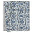 thumbnail image 2 of United Weavers Clairmont Area Rug 4000 40261 Arish Denim Blue Bulbs Petals 7' 10" x 10' 6" Rectangle, 2 of 2