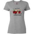 thumbnail image 3 of Inktastic I Sleep Around Stylish Camper Women's T-Shirt, 3 of 5