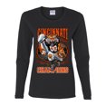 thumbnail image 2 of Wild Bobby CIN Fantasy Sports Women Graphic Long Sleeve Tee, Black, Medium, 2 of 5