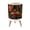 Color 3, variant on Small Trash Can with Lid Flamingo Pink Tropical Sunset Vibrant Orange Sky Palm Leaves 1.8 Gallon Dog Proof Trash Can Round Garbage Can Waste Bin Wastebasket for Bathroom Bedroom Living Room