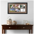 thumbnail image 2 of ArtToFrames Collage Photo Picture Frame with 6 - 4x6 Openings, Framed in Black with Sandpiper and Black Mats (CDM-3926-153), 2 of 8
