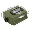thumbnail image 1 of Boussole Prismatique, Boussole Extérieure Robuste pour Activités Extérieures Boussole Vert Armée, 1 of 7