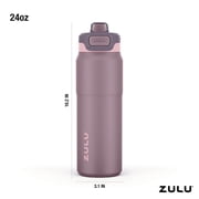 ZULU Powerfill 24oz Stainless Steel Water Bottle