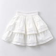 thumbnail image 4 of SUYIDA Girls Layered Ruffle Shorts Casual Summer Wear Lightweight Comfort Easy Move Back to School Spring Outfit Shorts, 4 of 4