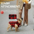thumbnail image 4 of Soft Fleece Dog Sweater Vest with D Ring Leash - Warm Pullover Jacket for Small, Medium, Large Dogs 1Pack, 4 of 5