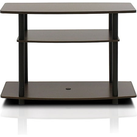 Furinno Turn-N-Tube No Tools, 3-Tier TV Stands for 32" TV