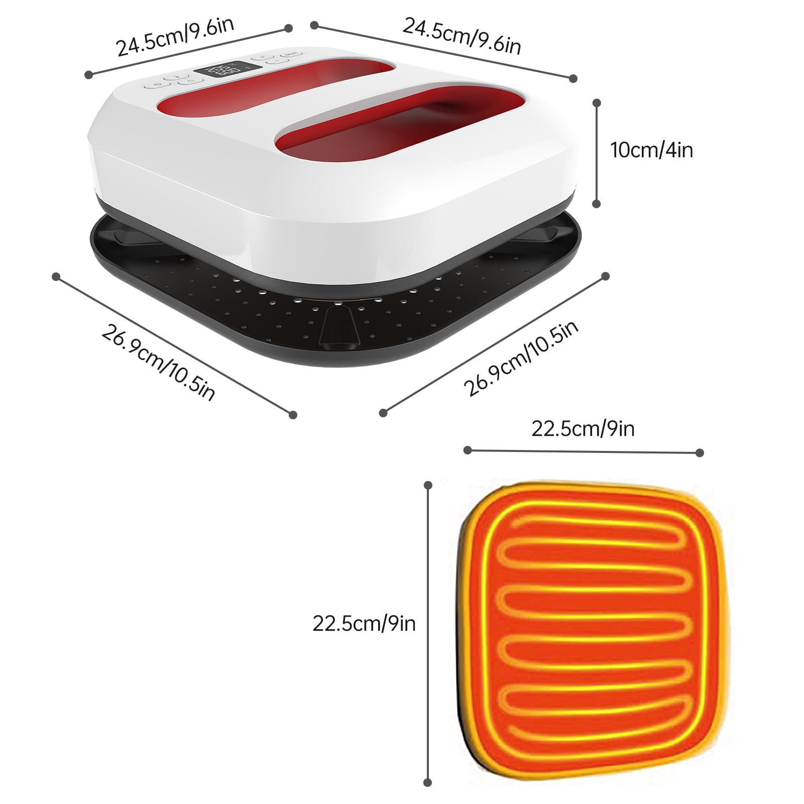 Heat Press Machine,Sublimation And Vinyl Handheld Heat 9''x9'' Iron Adjustable Temperature And Auto Shutdown Iron Press Heat S Diy Heat Function Sublimation And Heat Press And Vinyl Shirt