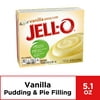 (5 Pack) Jell-O Instant Vanilla Pudding & Pie Filling, 5.1 oz Box