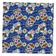 thumbnail image 2 of Tela de Patchwork Calaveras y estampado floral Artesanía Impreso Cuadrados mezclados Paño para coser Arte Artesanía DIY Mantel Bols Azul 90x110cm, 2 of 9