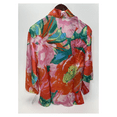 thumbnail image 2 of N Natori Printed Silky Satin Tie Belted Topper Wrap Paradise Multi color, L, 2 of 2